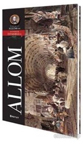 Allom Pitoresk İstanbul Kartpostal Kitabı